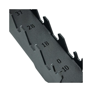 The Jordan JORDAN Adjustable Bench – Flat / Incline / Decline (500kg Rated) features a black padded seat and backrest, sturdy metal frame, and commercial-grade design for strength training. Shown set at an incline on a white background.