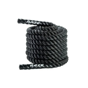 RAZE Battle Rope – Functional Fitness Rope for Strength & Cardio Conditioning - Home Gym Pro