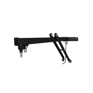 JORDAN Retractable Punch Bag Wall Bracket – Space-Saving Rail System - Home Gym Pro