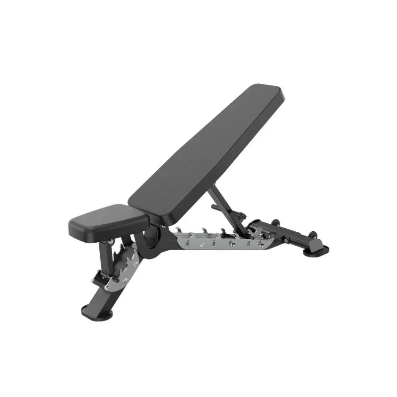 Attack Strength Adjustable Bench – Commercial FID Bench with Hip Thrust Pad & Locking Bar Attack Fitness
