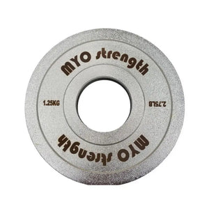MYO Strength Steel Calibrated Plates – Olympic Weight Plates ±10g Accuracy | Powerlifting & Strength Training MYO Strength