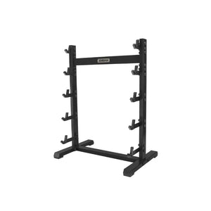 JORDAN Fixed Barbell Rack – Vertical 5-Bar Storage - Home Gym Pro