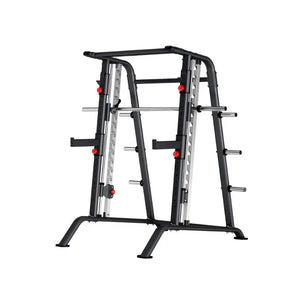 MYO Strength Smith Machine / Squat Rack – 2-in-1 Power Rack & Smith System with Integrated Storage MYO Strength