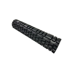 The Medium-Density Massage Roller – Everyday Foam Roller by Jordan features a black textured design with "Jordan" on the side, ideal for muscle relief and recovery, displayed against a white background.