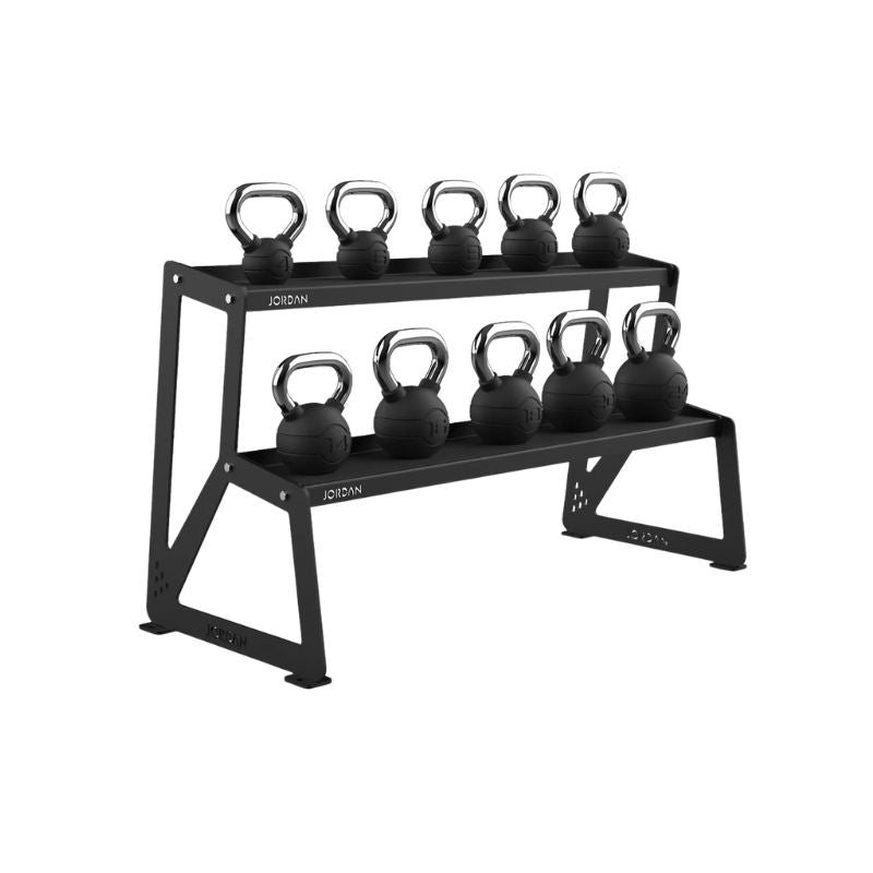 JORDAN - 2-Tier Kettlebell Rack