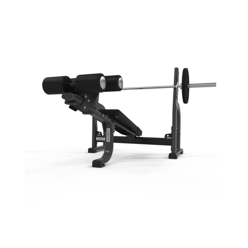 JORDAN Decline Weight Bench – Commercial Chest Press Bench - Home Gym Pro