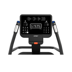 Stair Climber machine with digital display on a white background