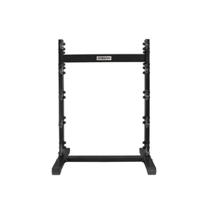 JORDAN Fixed Barbell Rack – Vertical 5-Bar Storage - Home Gym Pro