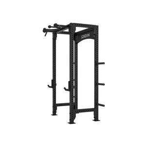 JORDAN J75 Compact Power Rack | Commercial-Grade Strength Station with Pull-Up Bar & Storage - Home Gym Pro