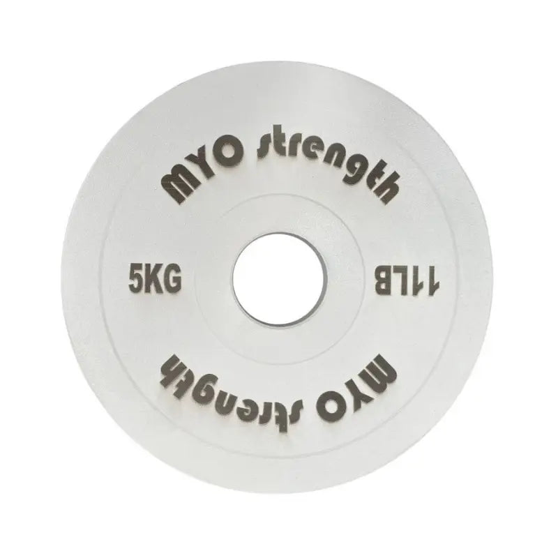 MYO Strength Steel Calibrated Plates – Olympic Weight Plates ±10g Accuracy | Powerlifting & Strength Training MYO Strength