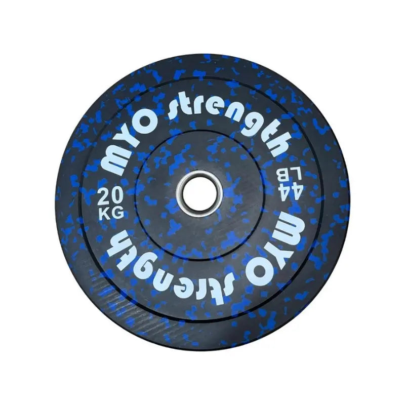 MYO Strength Olympic Rubber Speckled Bumper Plates – IWF Standard | Colour-Coded | 5kg–25kg MYO Strength