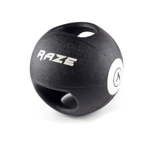 RAZE Dual Grip Medicine Ball – Functional Strength & Core Control with Ergonomic Handles - Home Gym Pro