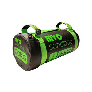 MYO Strength Sandbags – 5kg to 35kg (Durable, Multi-Grip, Colour-Coded) MYO Strength