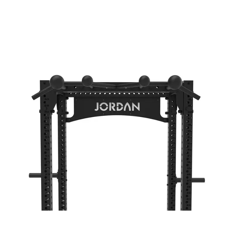 JORDAN J75 Compact Power Rack | Commercial-Grade Strength Station with Pull-Up Bar & Storage - Home Gym Pro