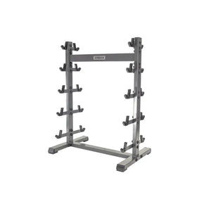 JORDAN Fixed Barbell Rack – Vertical 5-Bar Storage - Home Gym Pro