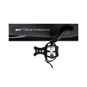 The Attack Fitness B1 Studio Bike is a high-performance indoor cycle with friction resistance, adjustable handlebars and seat, a front flywheel, and sturdy supports—perfect for intense studio workouts.