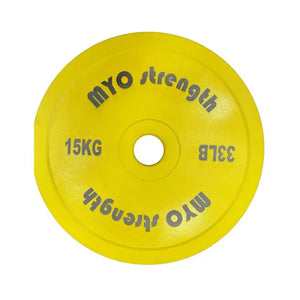 MYO Strength Steel Calibrated Plates – Olympic Weight Plates ±10g Accuracy | Powerlifting & Strength Training MYO Strength