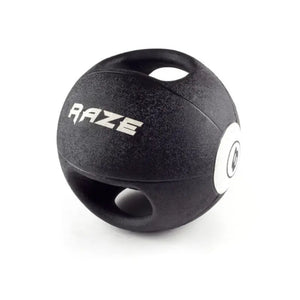 RAZE Dual Grip Medicine Ball – Functional Strength & Core Control with Ergonomic Handles - Home Gym Pro