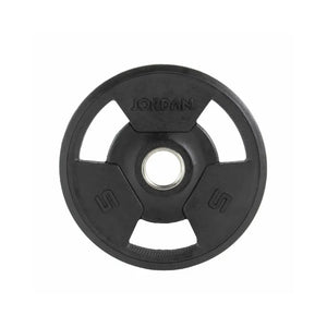 JORDAN Rubber Olympic Tri-Grip Weight Plates - Home Gym Pro