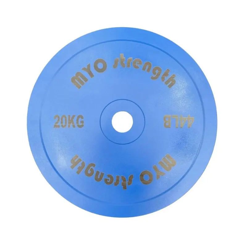 MYO Strength Steel Calibrated Plates – Olympic Weight Plates ±10g Accuracy | Powerlifting & Strength Training MYO Strength