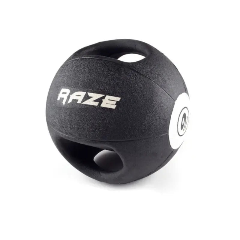 RAZE Dual Grip Medicine Ball – Functional Strength & Core Control with Ergonomic Handles - Home Gym Pro