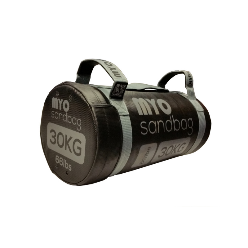 MYO Strength Sandbags – 5kg to 35kg (Durable, Multi-Grip, Colour-Coded)