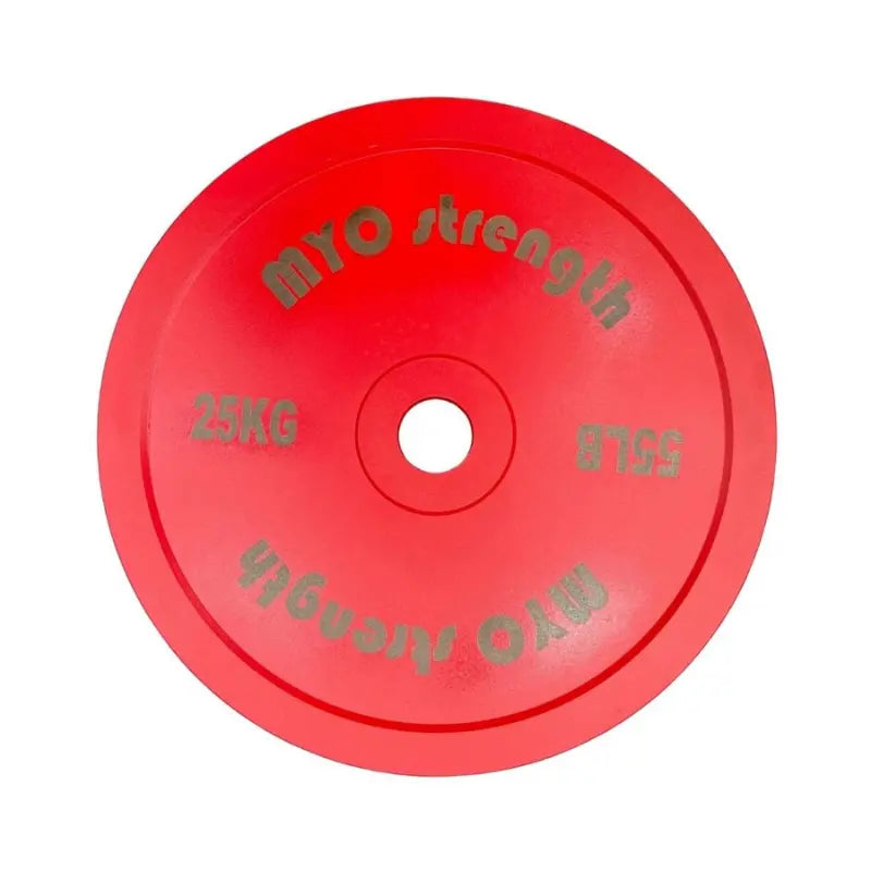 MYO Strength Steel Calibrated Plates – Olympic Weight Plates ±10g Accuracy | Powerlifting & Strength Training MYO Strength