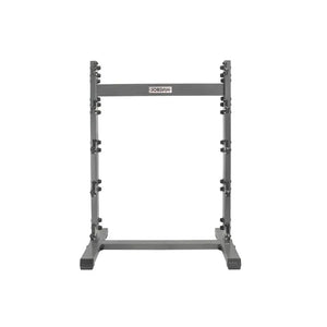 JORDAN Fixed Barbell Rack – Vertical 5-Bar Storage - Home Gym Pro