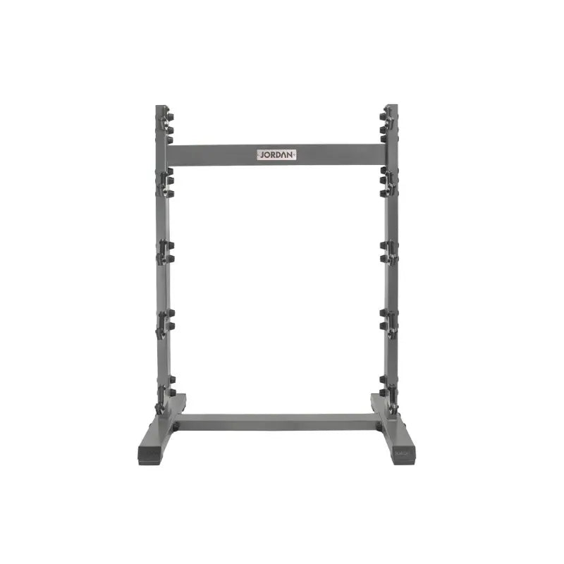 JORDAN Fixed Barbell Rack – Vertical 5-Bar Storage - Home Gym Pro