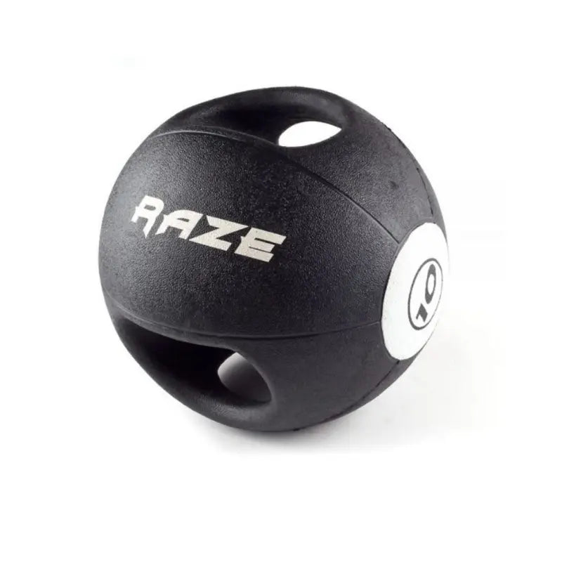RAZE Dual Grip Medicine Ball – Functional Strength & Core Control with Ergonomic Handles - Home Gym Pro