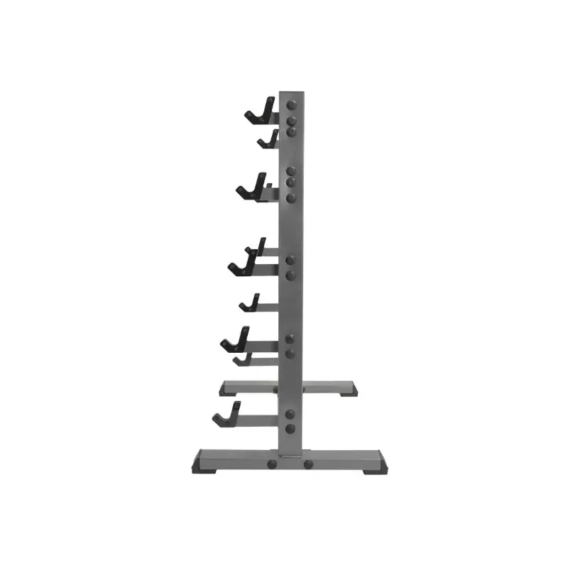 JORDAN Fixed Barbell Rack – Vertical 5-Bar Storage - Home Gym Pro