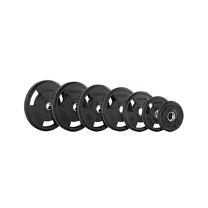 JORDAN Rubber Olympic Tri-Grip Weight Plates - Home Gym Pro