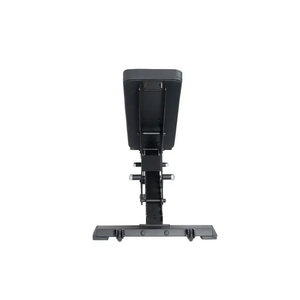 The Jordan JORDAN Adjustable Bench – Flat / Incline / Decline (500kg Rated) features a black padded seat and backrest, sturdy metal frame, and commercial-grade design for strength training. Shown set at an incline on a white background.