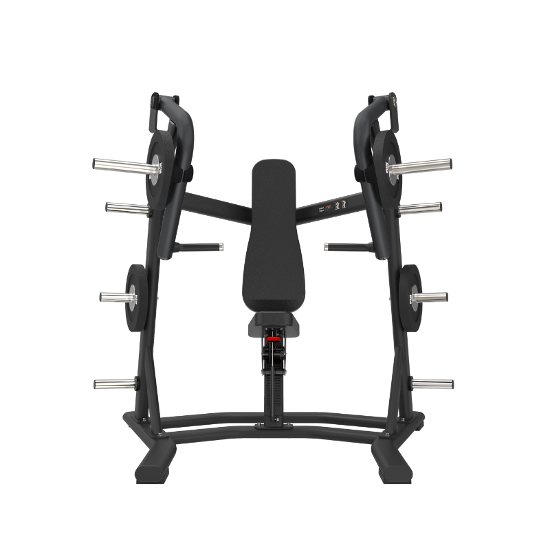 ATTACK STRENGTH Plate Loaded Chest Press – Ergonomic Converging Motion Attack Fitness
