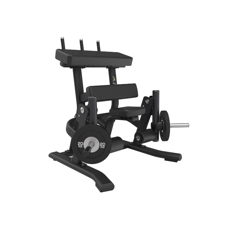 ATTACK STRENGTH Plate Loaded Standing Leg Curl – Commercial Hamstring Machine Attack Fitness