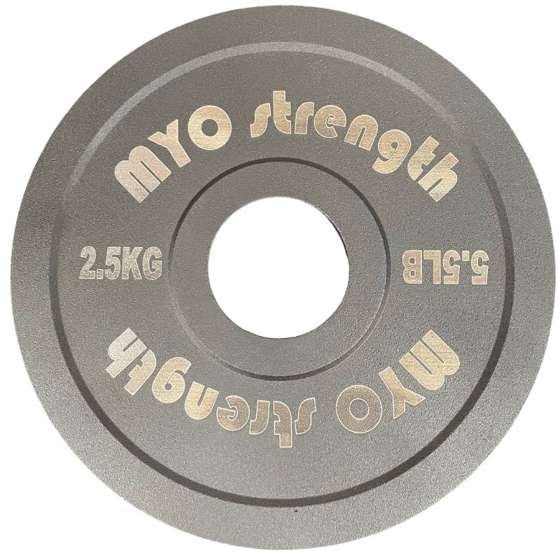 MYO Strength Steel Calibrated Plates