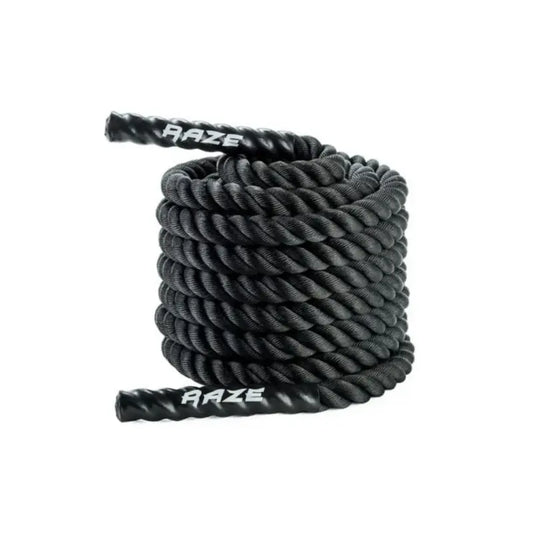RAZE Battle Rope – Functional Fitness Rope for Strength & Cardio Conditioning - Home Gym Pro
