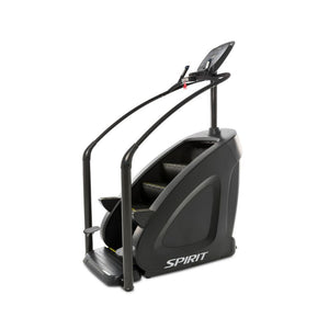 Black  Stair Climber with 'Spirit' branding on a white background