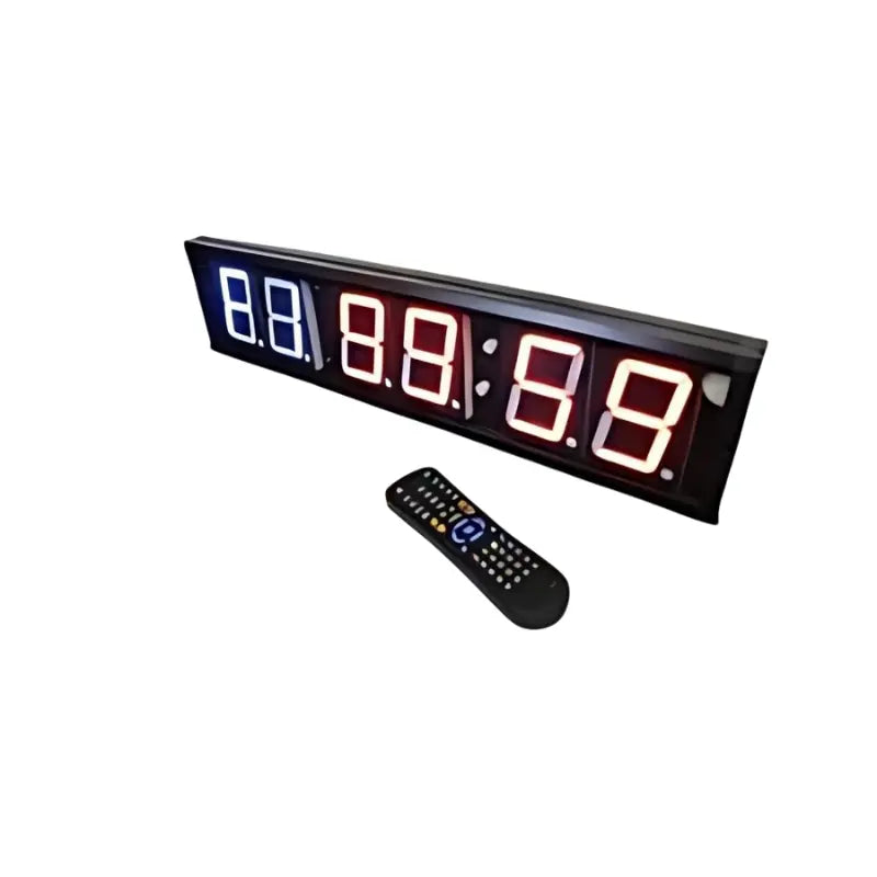 MYO Strength Wall Timer – LED Interval Gym Timer with Remote for HIIT, EMOM & AMRAP MYO Strength