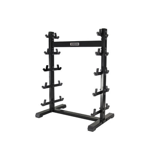 JORDAN Fixed Barbell Rack – Vertical 5-Bar Storage