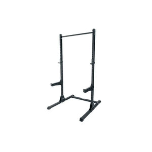 JORDAN HELIX Half Rack [LTR] | Compact Power Rack | J-Hooks, Safety Arms, Pull-Up Bar - Home Gym Pro