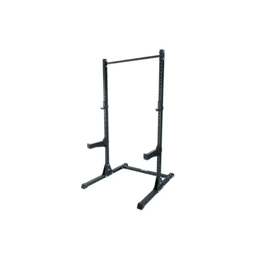 JORDAN HELIX Half Rack [LTR] | Compact Power Rack | J-Hooks, Safety Arms, Pull-Up Bar - Home Gym Pro
