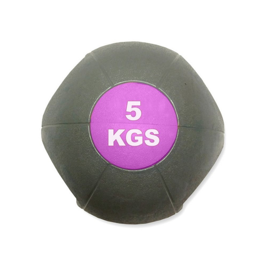 MYO Strength Double Grip Medicine Balls – 5kg to 10kg | Dual-Handled Functional Training Ball
