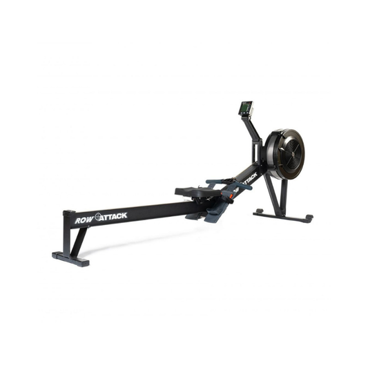 Attack Fitness Indoor Rowing Machine – Low-Impact Full-Body Cardio with Bluetooth Console