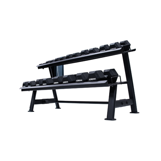 JORDAN Hex Dumbbell Storage Rack – Two & Three Tier Options