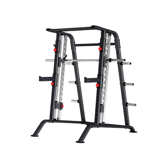 MYO Strength Smith Machine / Squat Rack – 2-in-1 Power Rack & Smith System with Integrated Storage