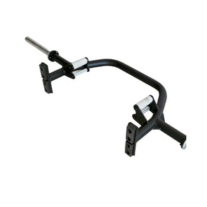 JORDAN 7ft Open-Ended Trap Bar – Olympic Hex Bar with Dual Handles & Loading Jack - Home Gym Pro