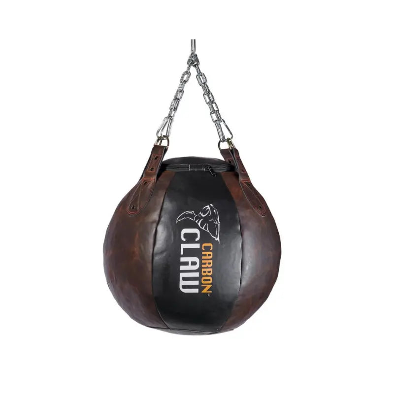 CARBON CLAW  Recoil RB-7 Series Leather Wrecking Ball – Premium Boxing Punchbag - Home Gym Pro