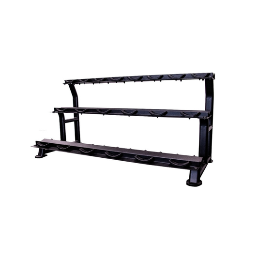 JORDAN 3-Tier Heavy-Duty Dumbbell Rack – 10 Pair Capacity