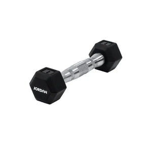 JORDAN Urethane HEX Dumbbells – Anti-Roll, Durable & Versatile - Home Gym Pro
